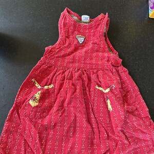Vintage OshKosh B'gosh Girls Red Dress